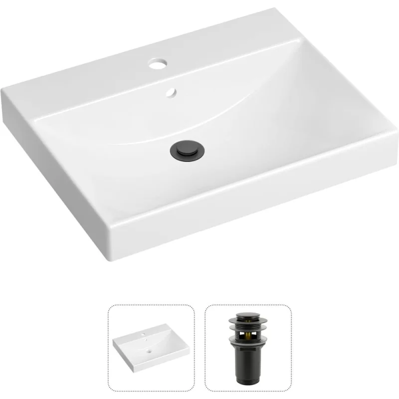 Врезная раковина для ванной Lavinia Boho Bathroom Sink в комплекте 2 в 1 21520890