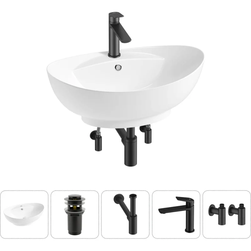 ΠΠΎΠΌΠΏΠ»Π΅ΠΊΡ 5 Π² 1 Wellsee Bathroom Sink Π½Π°ΠΊΠ»Π°Π΄Π½Π°Ρ ΡΠ°ΠΊΠΎΠ²ΠΈΠ½Π° 59x39 ΡΠΌ ΡΠΎΡΡΠΎΠΈΡ ΠΈΠ· 3331110 20215156R