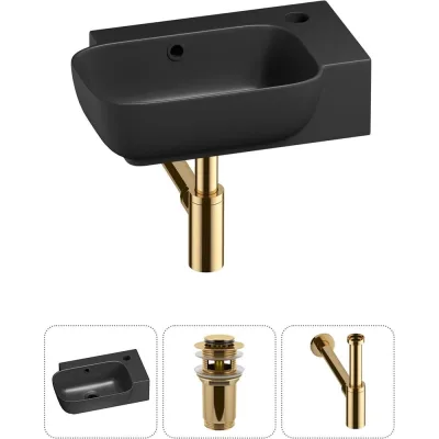 Комплект Wellsee 3 в 1 Lavinia Boho Bathroom Sink накладная/подвесная раковина 40x24 см 20216378R