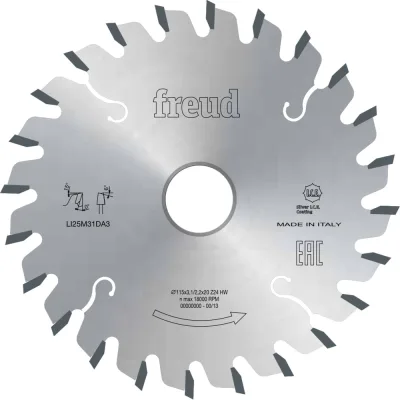 Пильный диск подрезной 120х3.1-4.3х22 мм, Z24 Freud LI25M31EB3