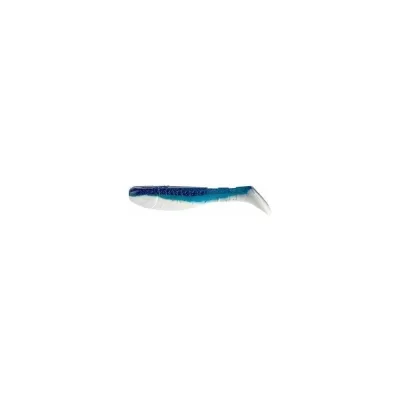 Виброхвост Helios hs-4-026 chubby 3.55"/9 см, blue sparkles/white, 5шт 00000131747