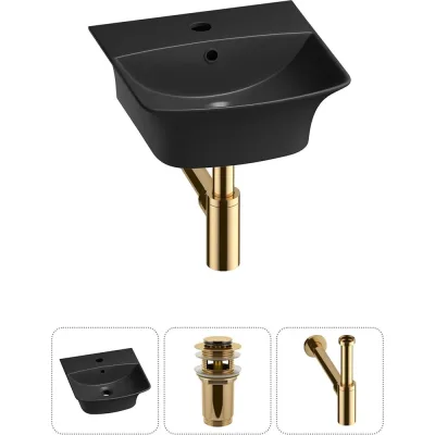 Комплект Wellsee 3 в 1 Lavinia Boho Bathroom Sink накладная/подвесная раковина 35x36 см 20216742R