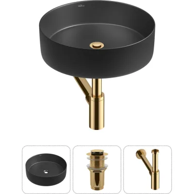 Акционный набор Wellsee 3 в Coax накладная раковина 30x30 см 20213964R