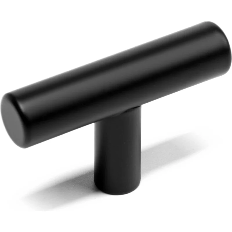 Ручка-кнопка CAPPIO PK332 LIGHT, диаметр 12 мм, цвет черный 9905885