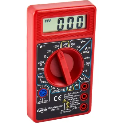 Мультиметр Elitech ММ 100 182085