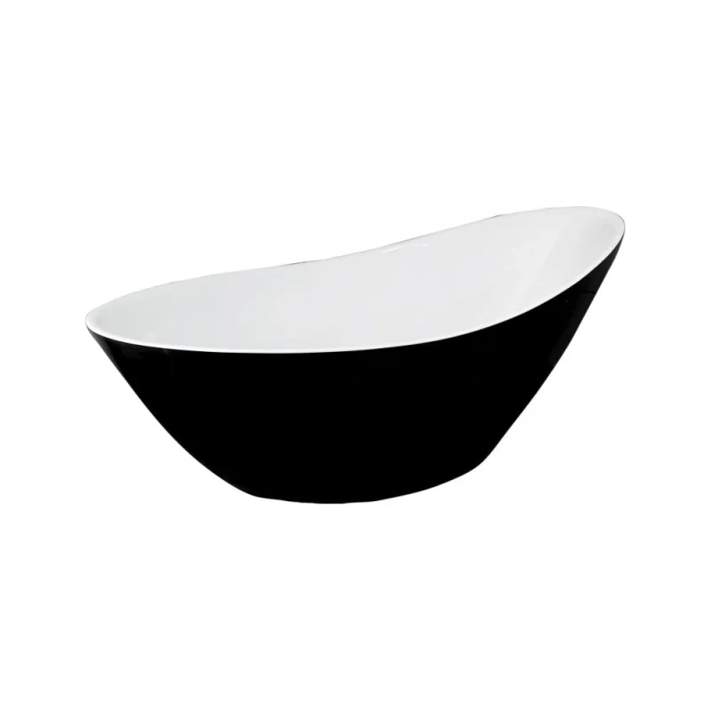 Акриловая ванна ESBANO London (black) 1800x800x750 ESVALONDB