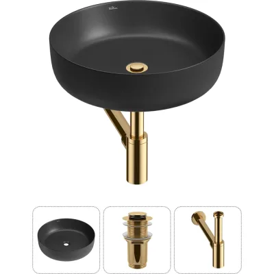 Набор Wellsee 3 в 1 Belle Spa 3.0 накладная раковина 44x44 см 20212654R