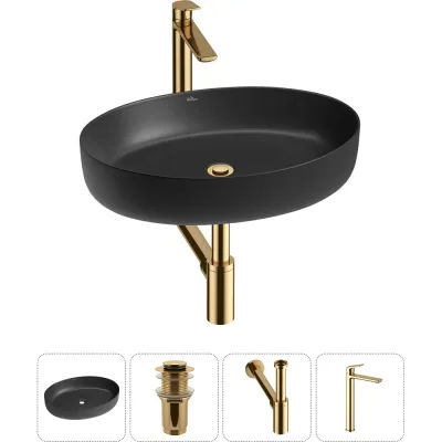 Набор Wellsee 4 в 1 Belle Spa 3.0 накладная раковина 55x41 см 20212685R
