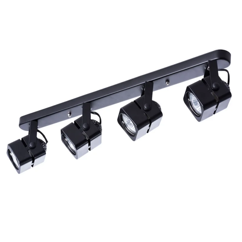 Π‘ΠΏΠΎΡ Arte Lamp Misam GU10 200 ΠΡ 8 ΠΊΠ².ΠΌ ΡΠ΅ΡΠ½ΡΠΉ IP20 (A1315PL-4BK)