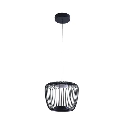 Светильник светодиодный подвесной Arte Lamp Flare 3000К 12 Вт 2 кв.м черный IP20 (A3529SP-12BK)