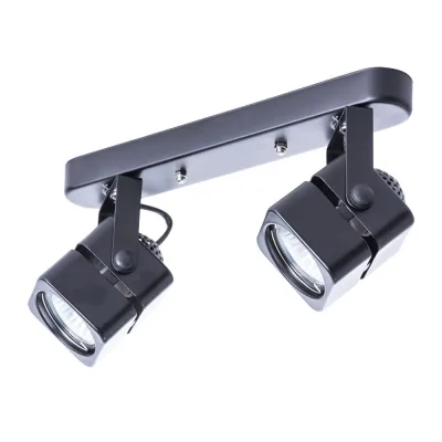 Спот Arte Lamp Misam GU10 100 Вт 4 кв.м черный IP20 (A1315PL-2BK)