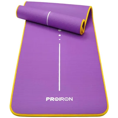 Коврик для йоги и фитнеса PROIRON 1830x660x10 мм, NBR, фиолетовый К18610НФ