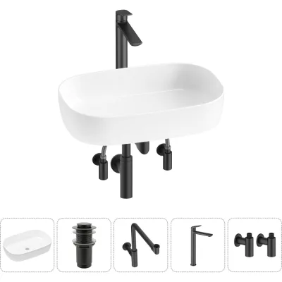 Накладная раковина для ванной Lavinia Boho комнаты Bathroom Sink в наборе 5 в 1 20217560R
