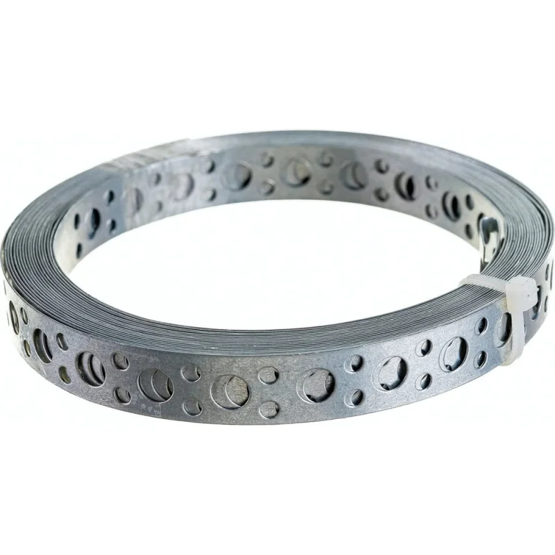 Перфорированная лента Rizzel 20x1,0 мм, для вентиляции, 25 м, 5 шт. 00000188743