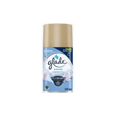 Automatic см. баллон GLADE Свежесть белья, 269 мл 865232