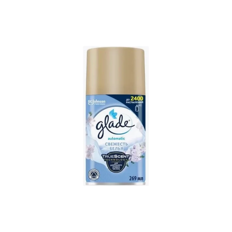 Automatic см. баллон GLADE Свежесть белья, 269 мл 865232