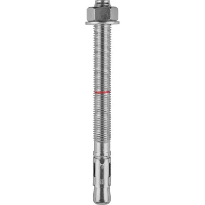 Клиновой анкер KRAFTOOL оцинкованный, М10x100, 50 шт. 302184-10-100