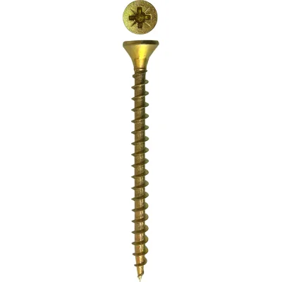 Универсальный саморез Rizzel Pz 3,5x50 желтый цинк 7000 шт 00-00464136