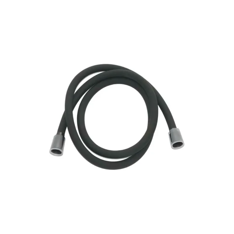 Шланг для душа IDDIS Optima home графитовый, матовый, силиконовый, 1.2 м OPH12GLi19