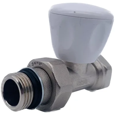Регулировочный прямой клапан Tiemme 3/4" New Excel (с уплотн. кольцом) 3260046 / 3265