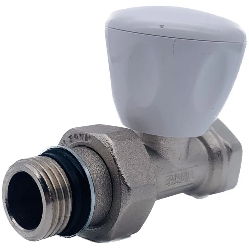 Регулировочный прямой клапан Tiemme 3/4" New Excel (с уплотн. кольцом) 3260046 / 3265