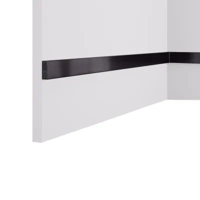 Декоративная рейка из экополимера 30х10х3000 мм Cosca Decor RX010-457 зеркало черное
