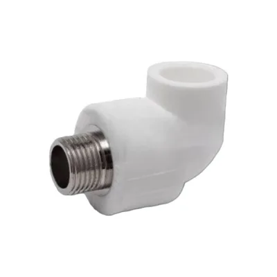 Угольник СаМат Плюс PP-R комб нар рез 20-3/4 (1 шт) SanT-0895