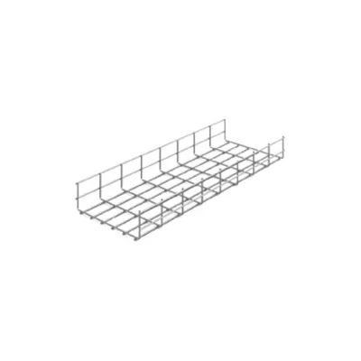 Проволочный лоток OSTEC 70x50x3000, толщина 3,5 мм, гальванический цинк ПЛМ-70х50х3000-3,5-ЭЦ
