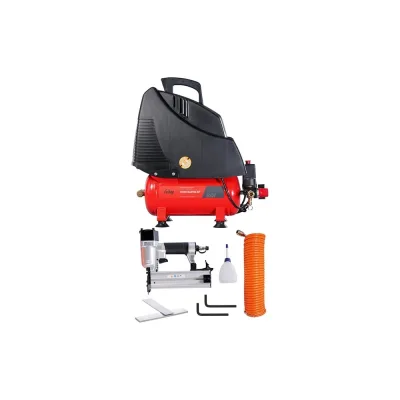 Компрессор WOOD MASTER KIT + 4 (OL 195/6 + 4 предмета) FUBAG 646035
