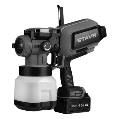 Краскопульт аккумуляторный Ставр 750мл/мин, STAVR SSG 18-750-1 9021600016