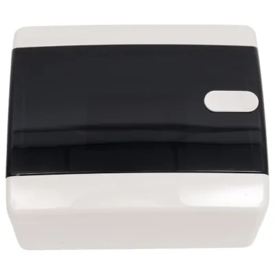 Корпус IEK UNION Compact ЩРН-П-6 IP41, черная прозрачная дверь, пластиковый UIC-KP12-N-06-41-K01