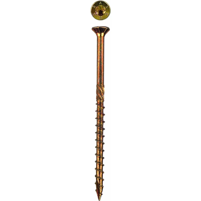Саморез Daxmer конструкционный универсальный TORX 8,0x160, 100 шт 00-00467820