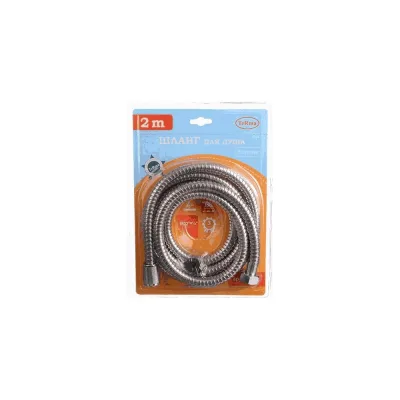 Шланг для душа Melodia della vita STANDARD M22х1/2 конус нерж. D14 мм, L200 см, 2-й зажим 34518
