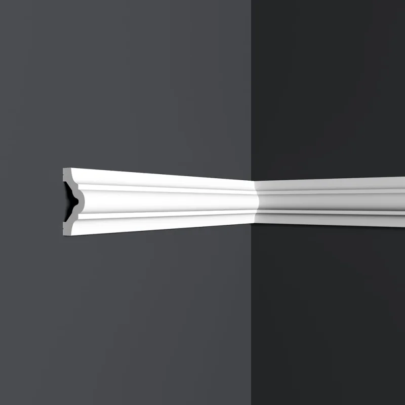 Молдинг ударопрочный R-LINE DECOR Rline (40x19x2000мм)/ 3 шт R2-04019
