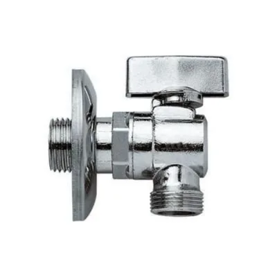 Кран шаровой СаМат Плюс 1/2"х1/2" угловой с отражат. (1 шт) SanT-1075