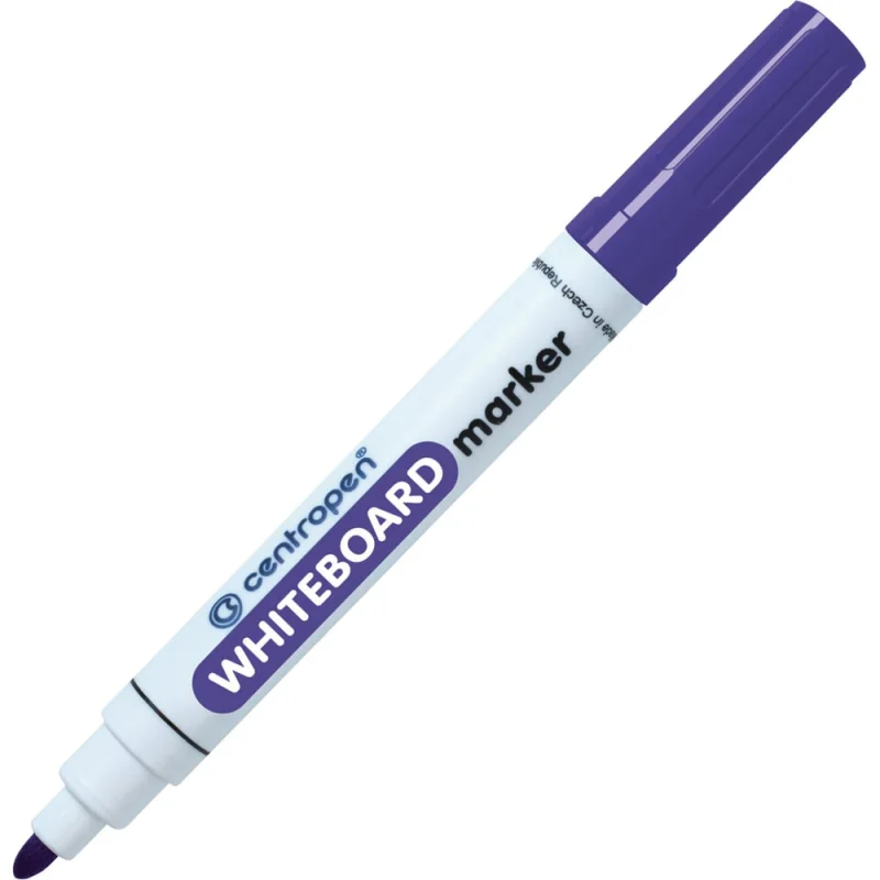 Маркер стираемый для белой доски ОФИСМАГ ФИОЛЕТОВЫЙ CENTROPEN Dry-Wipe, 2,5 мм, 8559, ш/к 35117 152017