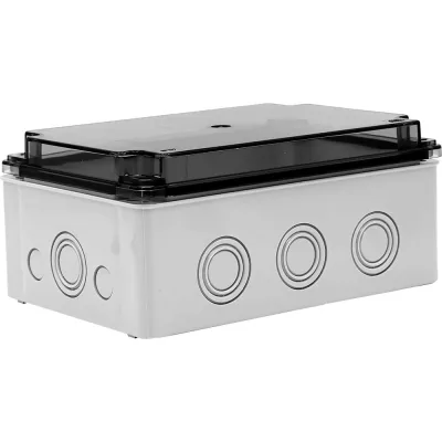 Коробка распределительная пластиковая Mete Enerji 140x210x90, прозрачная крышка, IP67 40204007