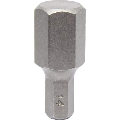 Шестигранная короткая бита Hans на 5/16" 14 мм 062-4M14