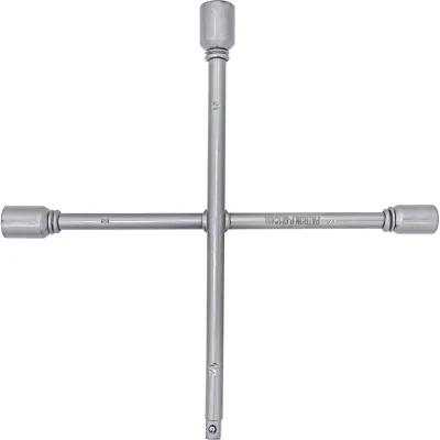Баллонный ключ PATRON крестовой, 1/2"-17-19-21 мм, 360 мм P-681C400(28303)