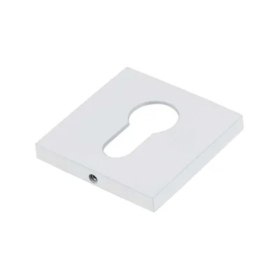 Накладка под евроцилиндр ADDEN BAU SC SQ-001 WHITE Белый 940002023103
