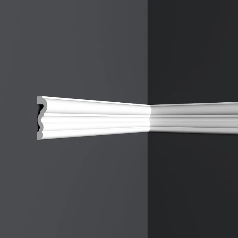 Молдинг ударопрочный R-LINE DECOR Rline (44x16x2000мм) 3 шт R2-04416