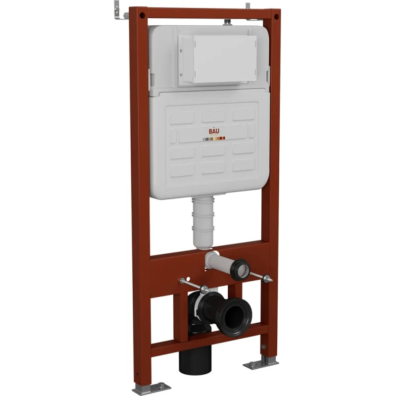 Рамная усиленная инсталляция Bauedge BAU IDEAL для подвесного унитаза E458103