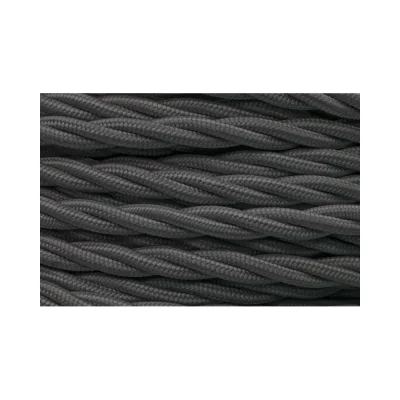Провод Bironi 2*1,5 Графит (матовый) 10м B1-424-713-10