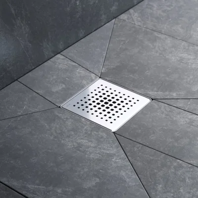 Точечный трап для душа AM.PM PrimeFlow мокрый затвор Cut Gradient 10см цвет сталь мат W02BD-P11-010-01SB