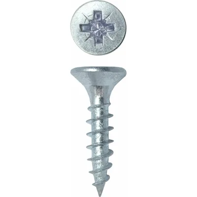 Универсальный саморез Rizzel Pz 3,5x16 белый цинк 32000 шт 00-00464291