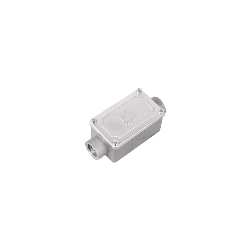 Коробка протяжная DKC алюминиевая, 2 ввода 180, М25x1,5 ,IP55, 118x51x42мм 1 ШТ 6030 25 6030-25