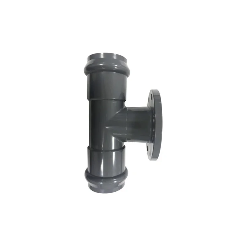 Тройник AQUAVIVA напорный с НПВХ фланцем 110/100 AQV104110F 14791