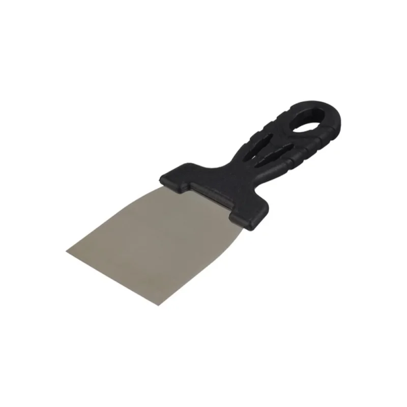 Гладкий шпатель нержавеющая сталь 80мм Jettools 6296К