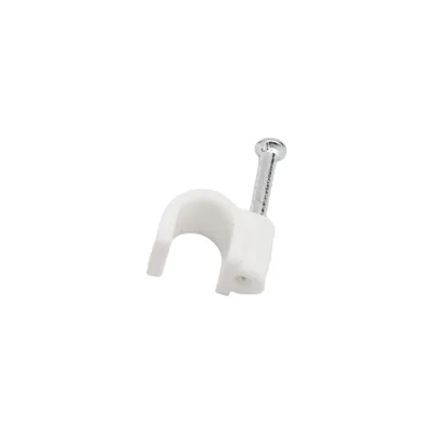 Крепежная скоба Navigator круглая d6 с гвоздем NCR-06-50, 50 шт. 71067