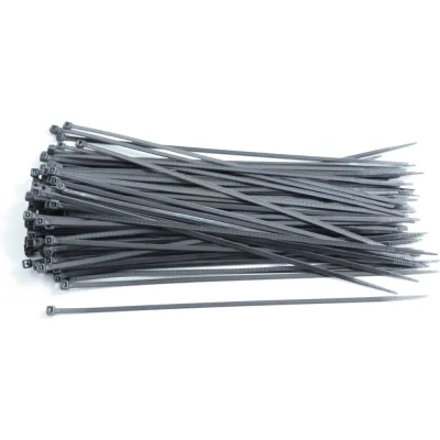 Кабельная стяжка KIT++ 3,6х250 черн. 100 шт 313GR25